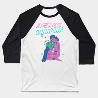 Age of Aquarius, t-shirt, photographic-print Baseball T-Shirt